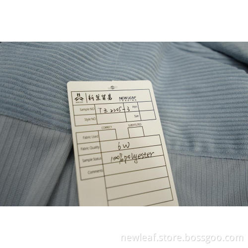 Classic color series corduroy single-breasted shirt